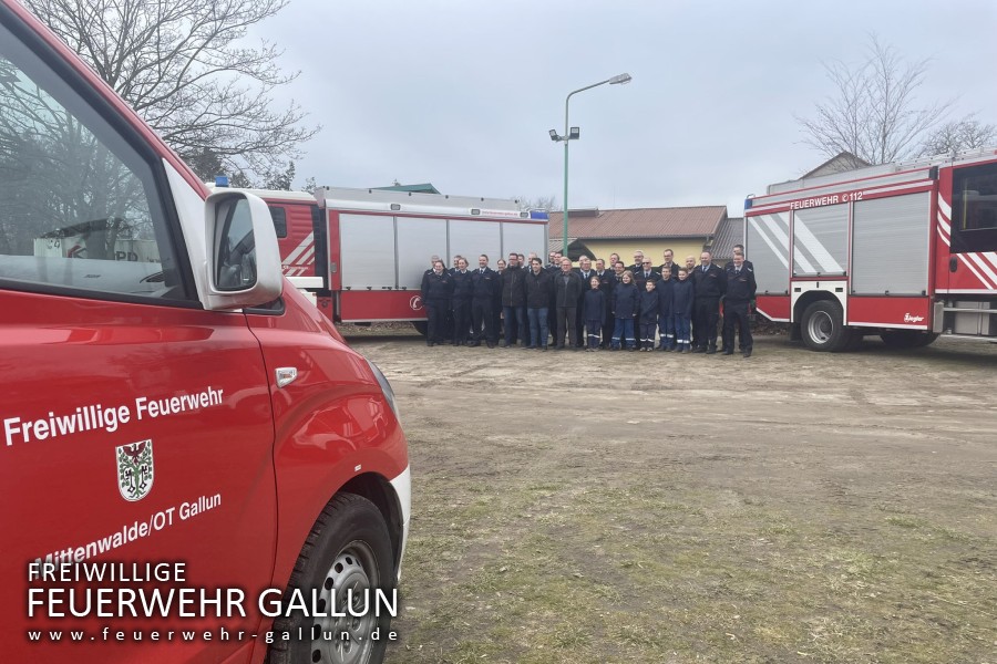 120 Jahre Feuerwehr Gallun - Geburtstagsbrunch